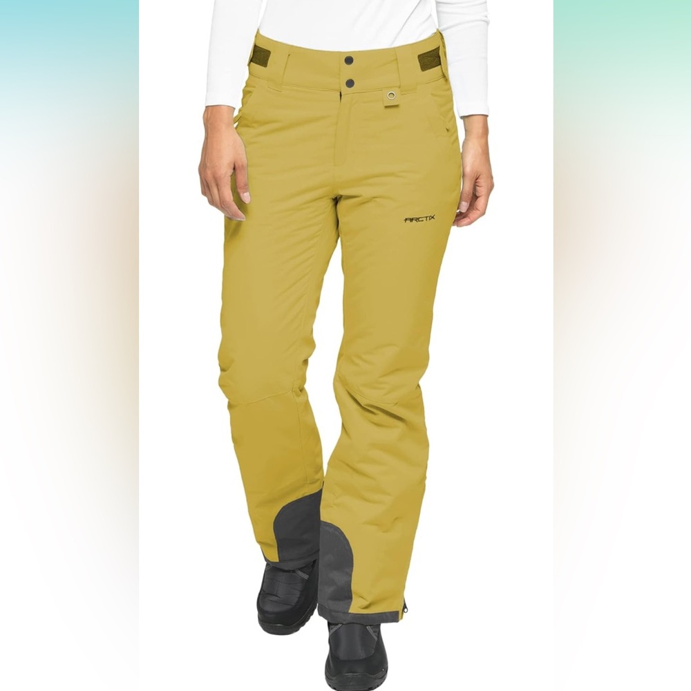 NWT Arctix Womens Insulated Snow/Ski Pants in Florescent Green, Size S/P 31L